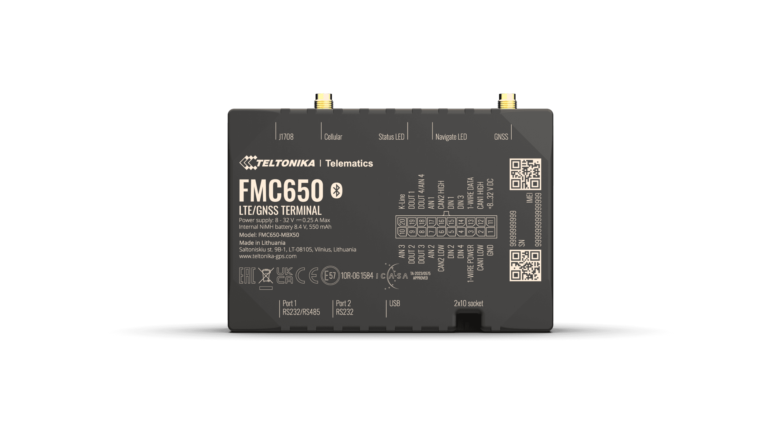 Teltonika FMC650 tracking unit